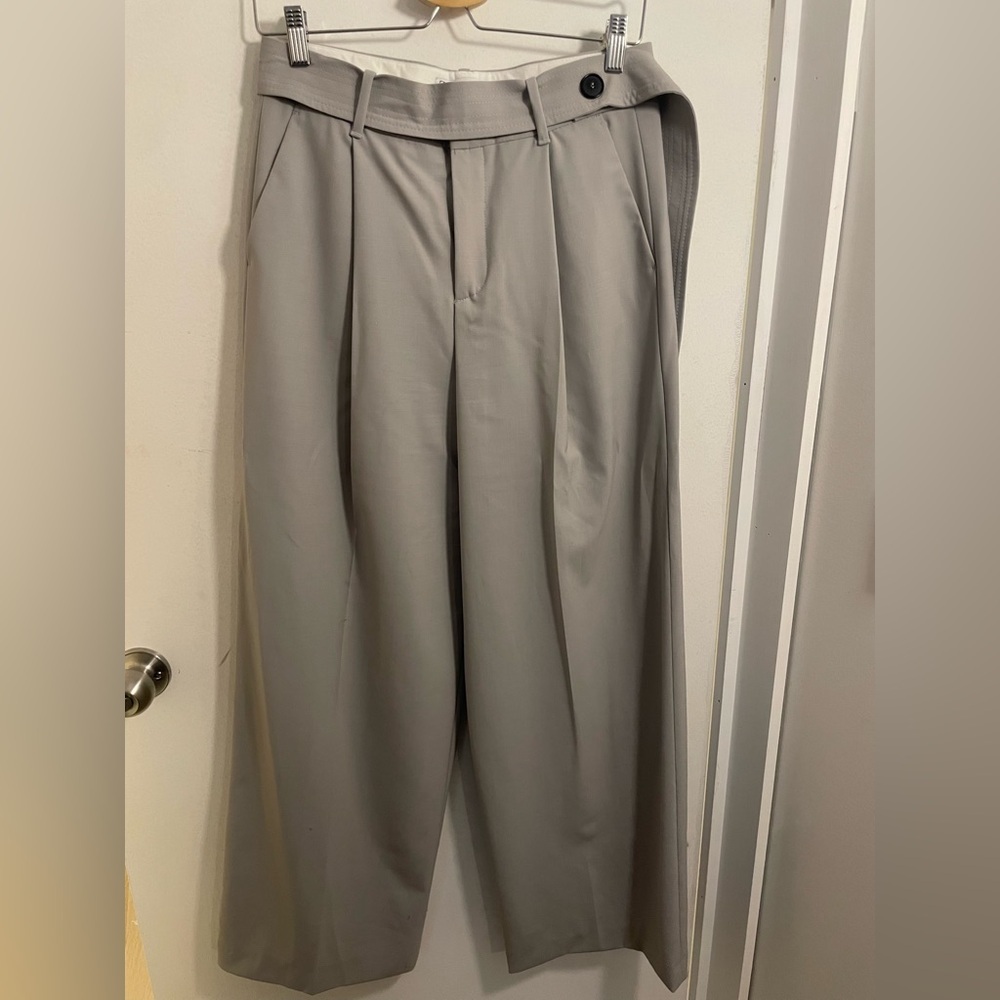 Zara tailored wide leg pants size S